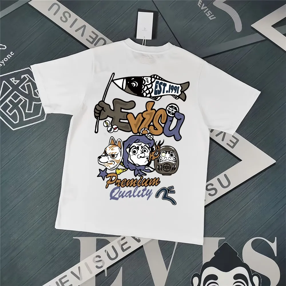 Evisu 2025New Arrival T ⚠ Quality⚠ Same Style T 。 S-XXL